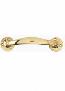 brass bow pull handle